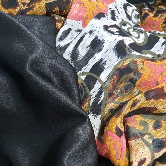 Charlie Brown Dress 14 leopard print floral - Picture 5 of 7